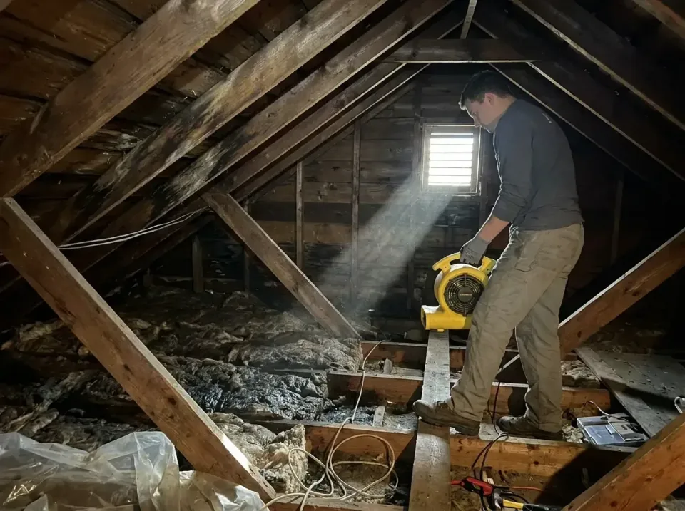 attic-water-damage-drying-proc-007 — frequently asked questions, Emergency Water Extraction & 24/7 Flood Response in Brecksv…